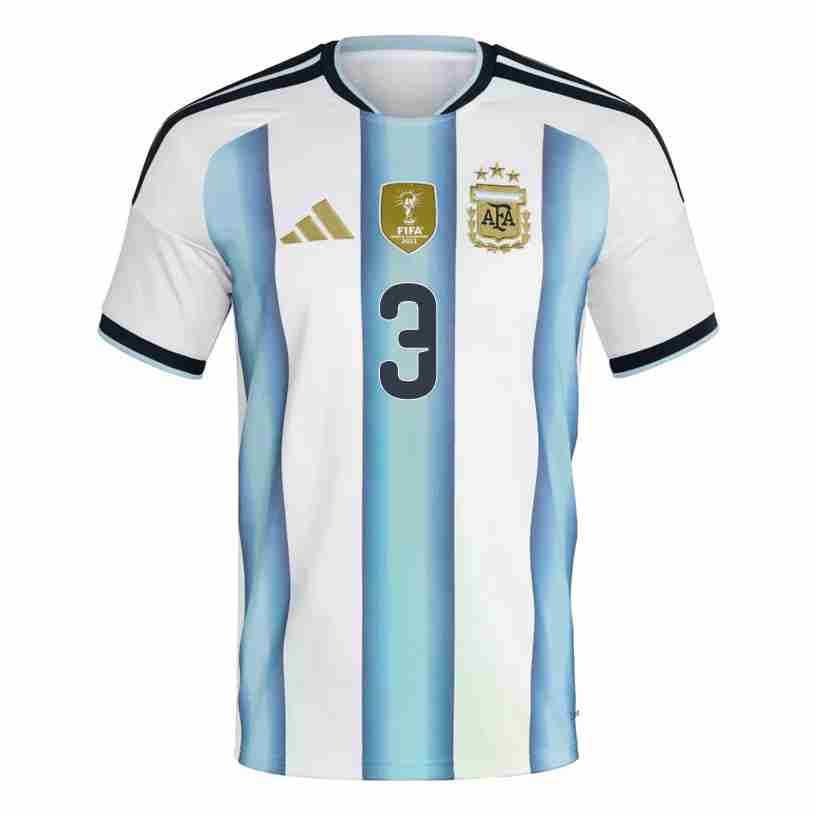 TAGLIAFICO NO.3 Maglia Calcio Argentina Prima 2026 – Versione Giocatore_1 TAGLIAFICO NO.3 Maglia Calcio Argentina Prima 2026 – Versione Giocatore_1