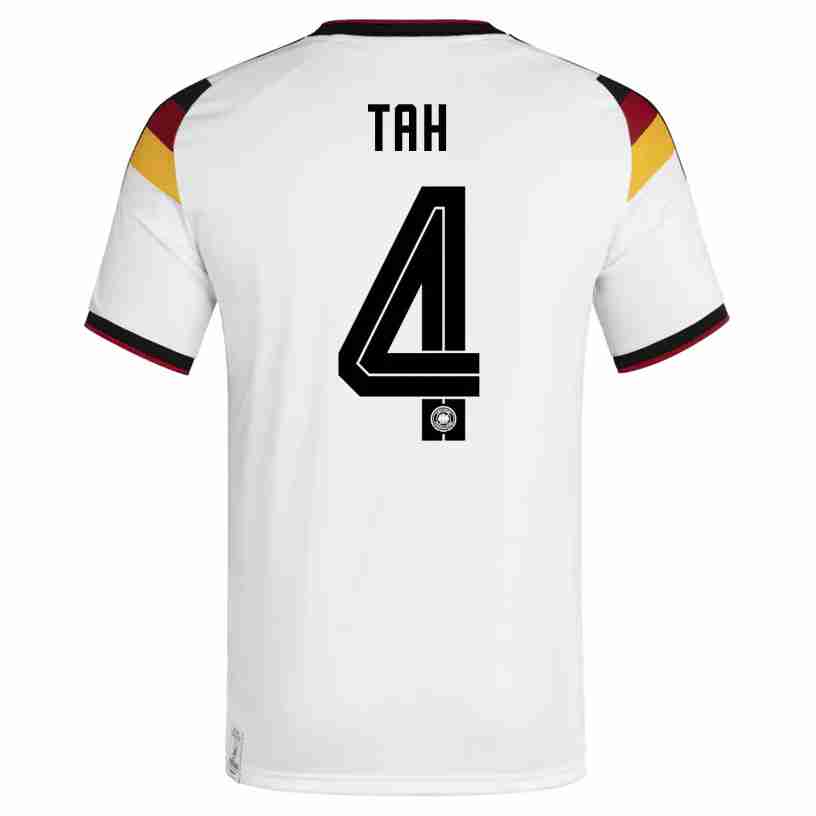 TAH NO.4 Maglia Calcio Germania Prima 2026 – Versione Giocatore TAH NO.4 Maglia Calcio Germania Prima 2026 – Versione Giocatore