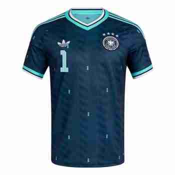 TER STEGEN NO.1 Maglia Calcio Germania Away 2026 – Versione Giocatore_1