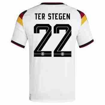 TER STEGEN NO.22 Maglia Calcio Germania Prima 2026 – Versione Giocatore