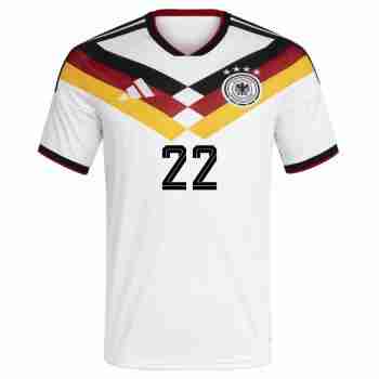 TER STEGEN NO.22 Maglia Calcio Germania Prima 2026 – Versione Giocatore_1