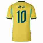 VINI JR. NO.10 Maglia Calcio Brasile Prima 2026 – Versione Giocatore