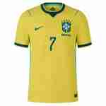 VINI JR. NO.7 Maglia Calcio Brasile Prima 2026 – Versione Giocatore