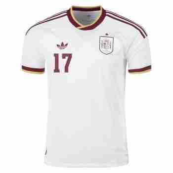 WILLIAMS JR. NO.17 Maglia Calcio Spagna Away 2026 – Versione Giocatore_1