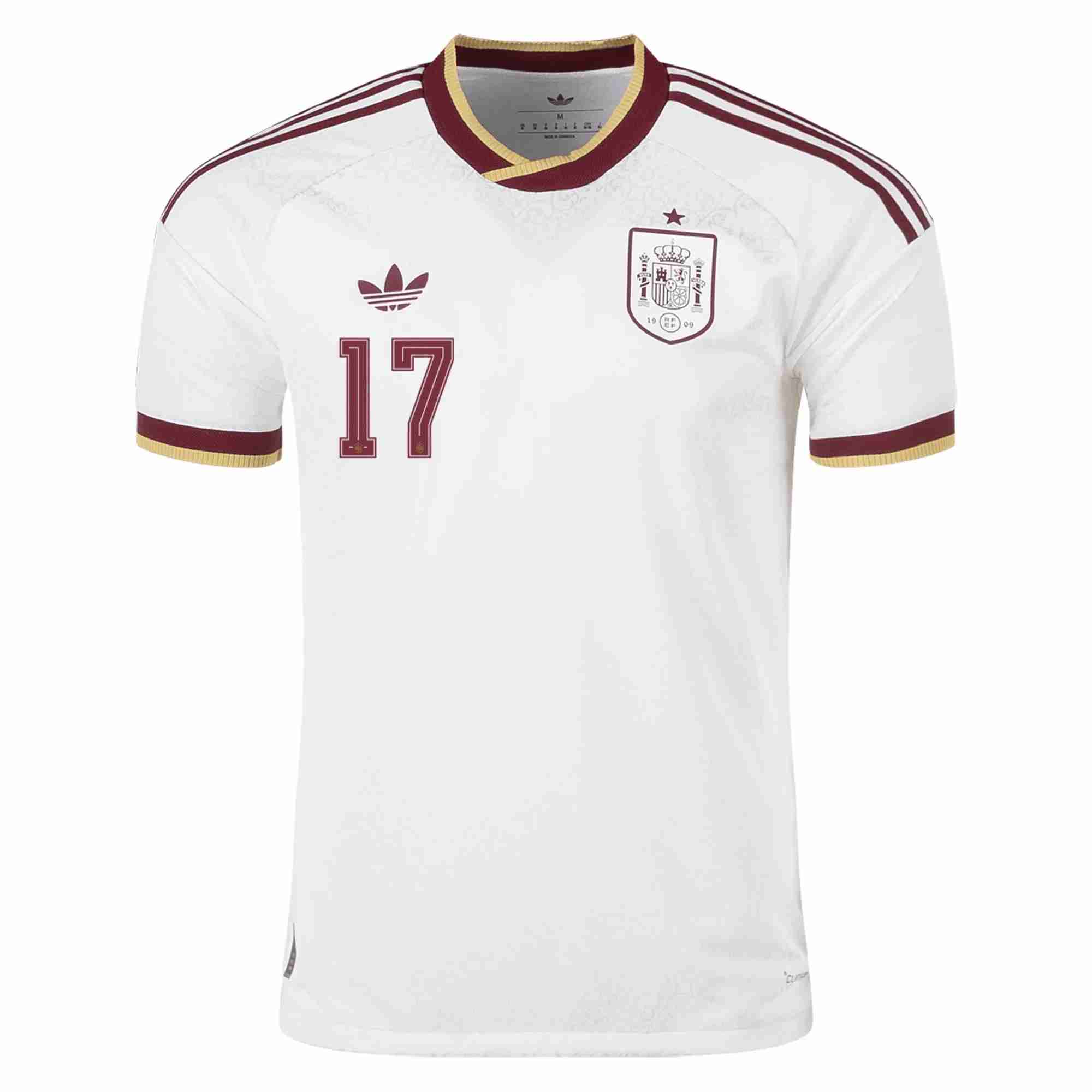 WILLIAMS JR. NO.17 Maglia Calcio Spagna Away 2026 – Versione Giocatore_1 WILLIAMS JR. NO.17 Maglia Calcio Spagna Away 2026 – Versione Giocatore_1