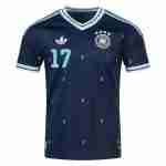 WIRTZ NO.17 Maglia Calcio Germania Away 2026 – Versione Giocatore