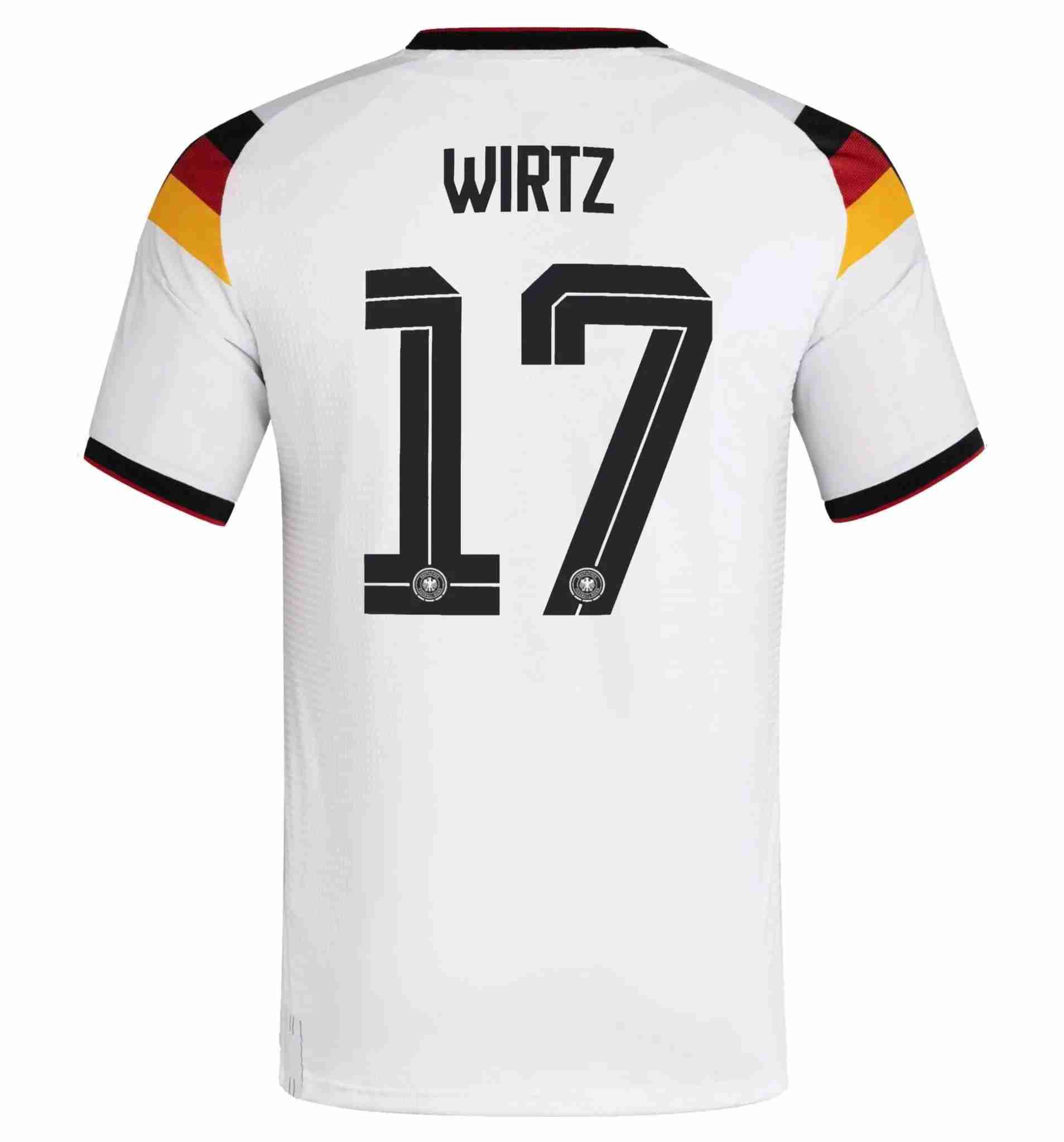 WIRTZ NO.17 Maglia Calcio Germania Prima 2026 – Versione Giocatore WIRTZ NO.17 Maglia Calcio Germania Prima 2026 – Versione Giocatore